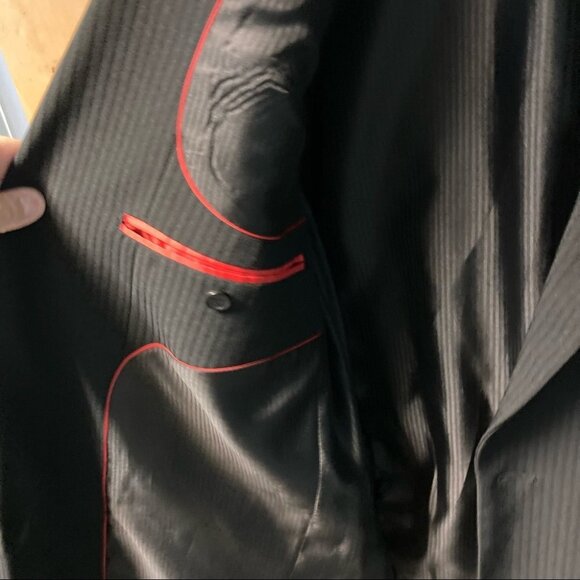 LONDON Styled Blazer Sports Coat Dolce & Gabbana  Inspired Sparkly Cross Details - Picture 7 of 9